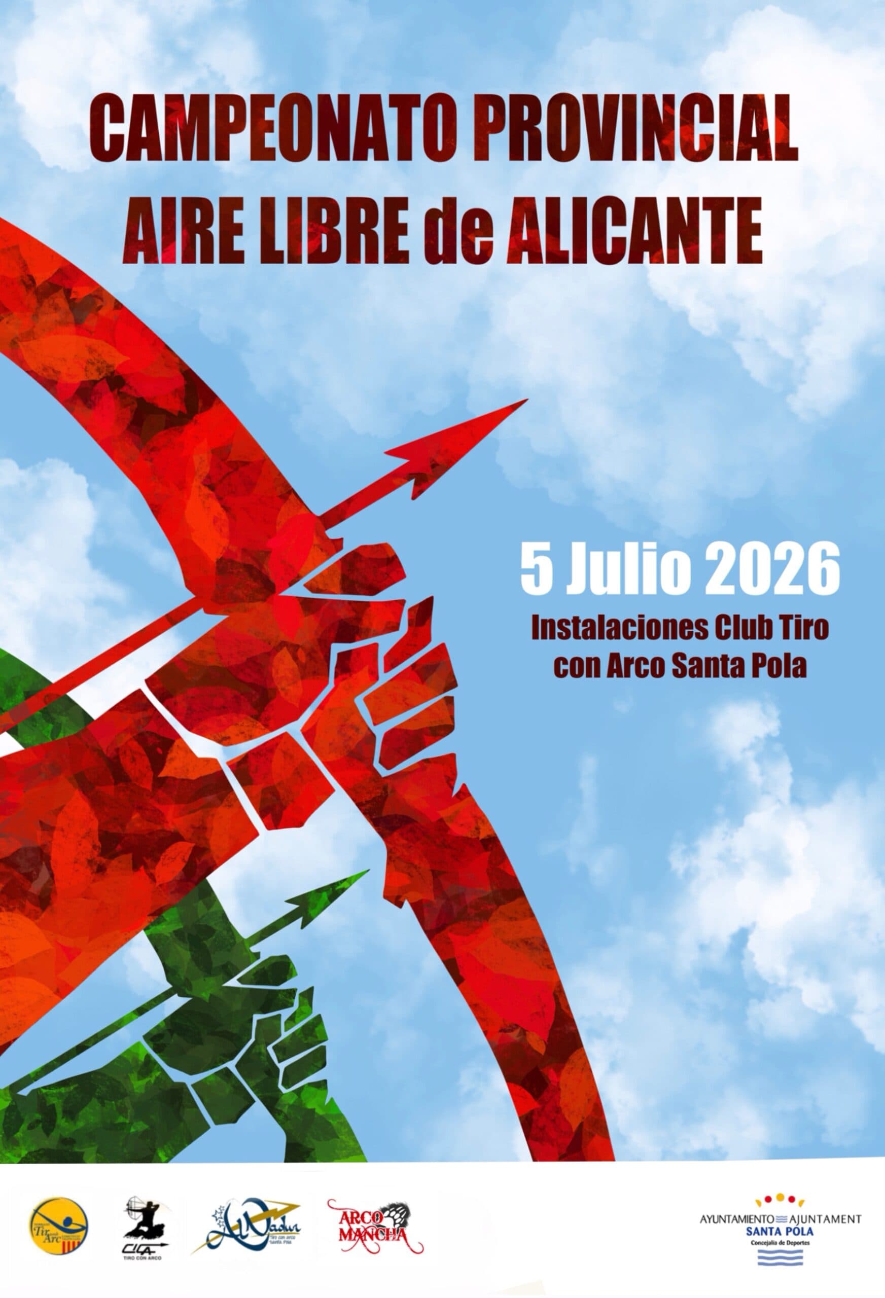 CAMPEONATO DE TIRO CON ARCO AL AIRE LIBRE DE LA PROVINCIA DE ALICANTE