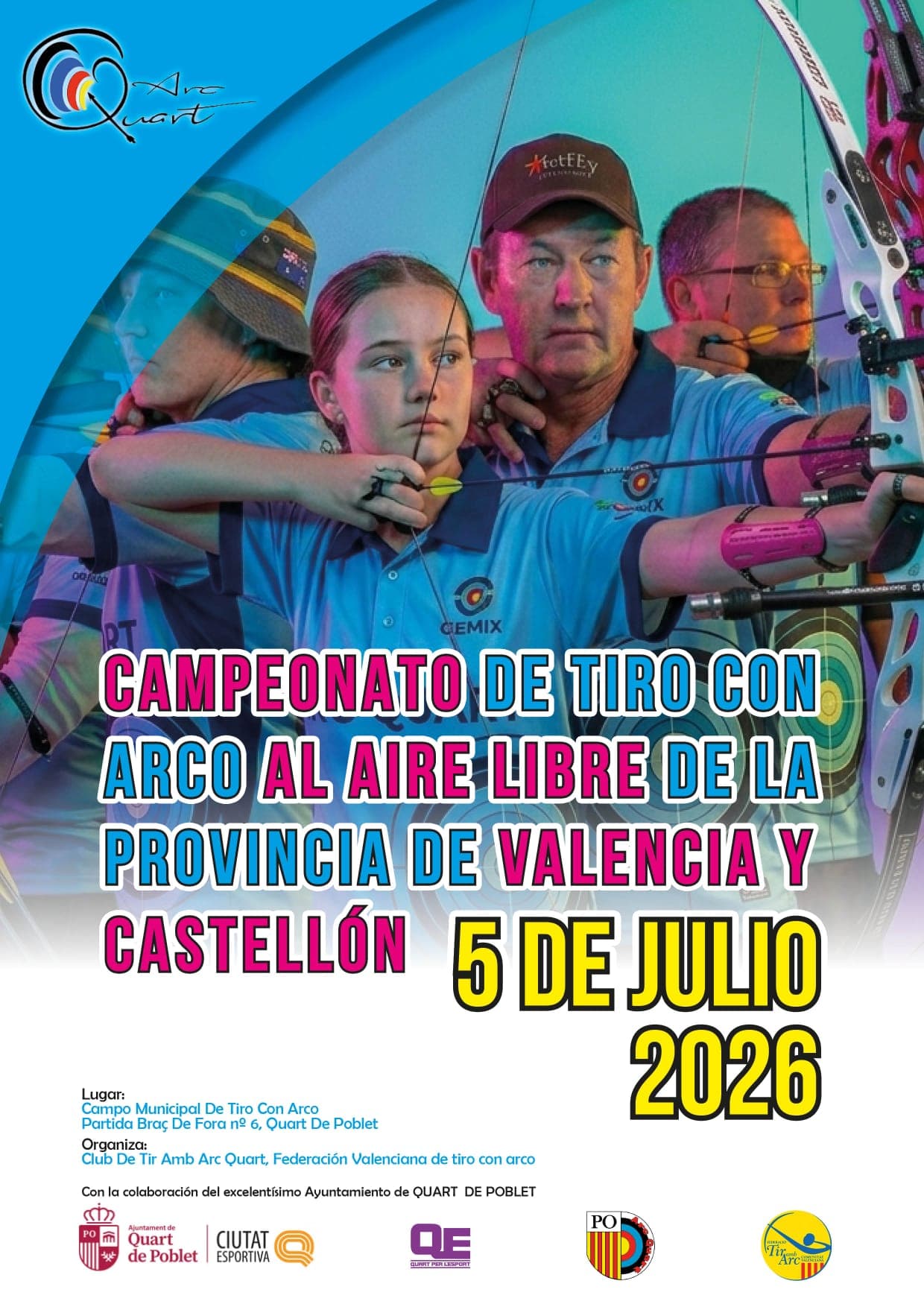 CAMPEONATO DE TIRO CON ARCO AL AIRE LIBRE DE LAS PROVINCIAS DE VALENCIA Y CASTELLÓN